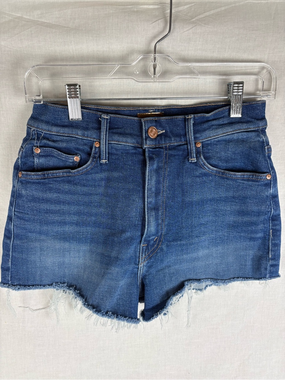 Mother The Easy Does It Denim Shorts Size 28